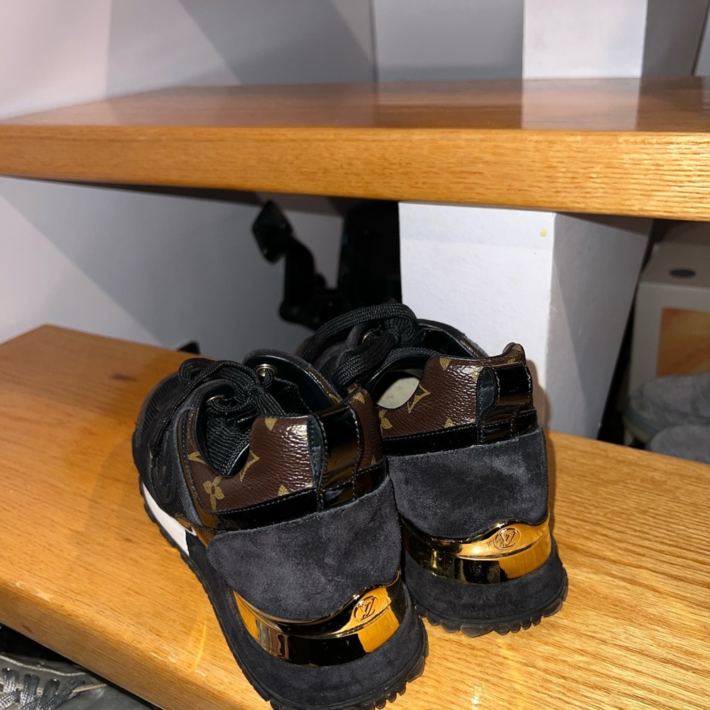 Louis Vuitton Black and Brown Sneakers - Picture 2 of 6